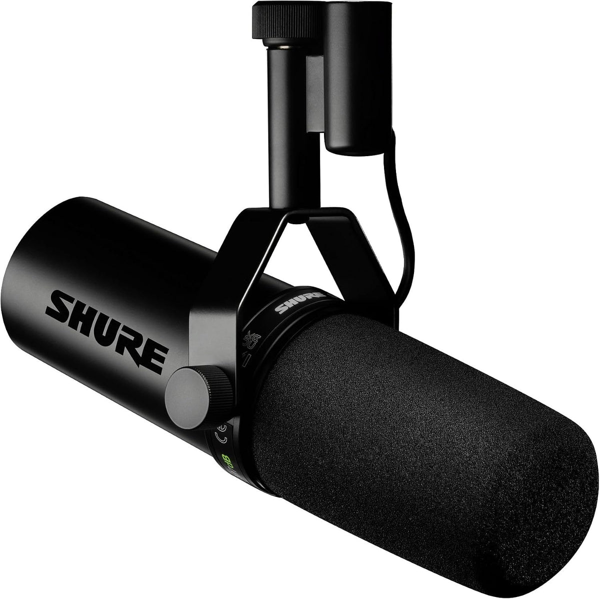 Shure SM7dB Dynamic Vocal Mic with Preamp for Streaming - Black