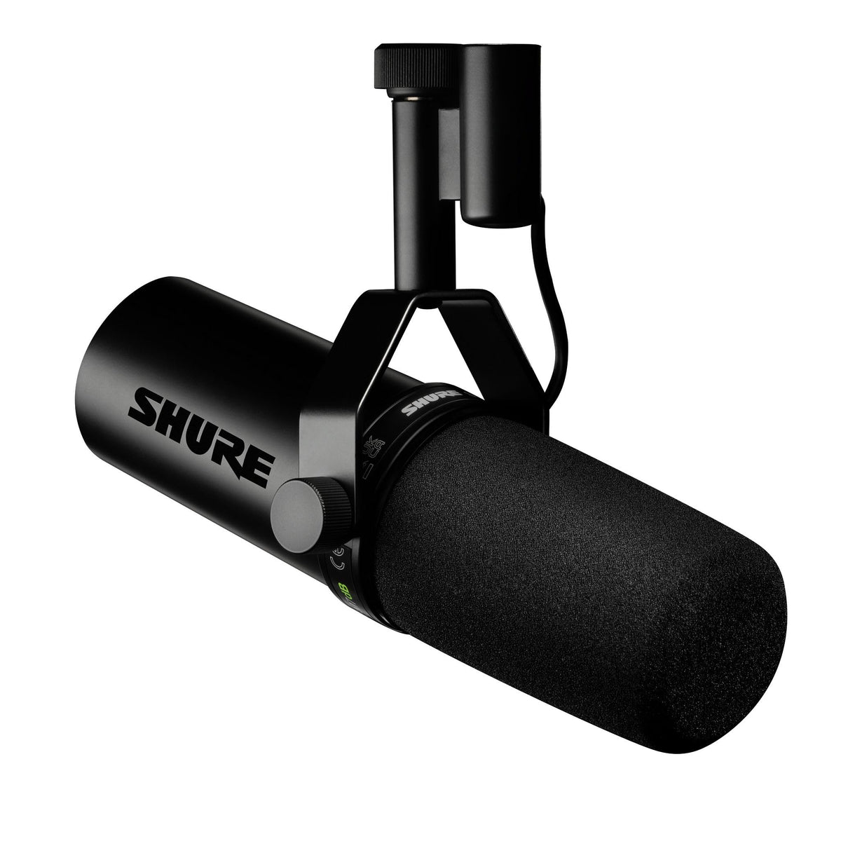 Shure SM7dB Dynamic Vocal Mic with Preamp for Streaming - Black
