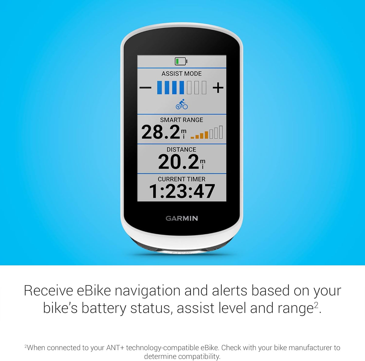 Garmin Edge® Explore 2 Power, Easy-to-Use GPS Cycling Navigator
