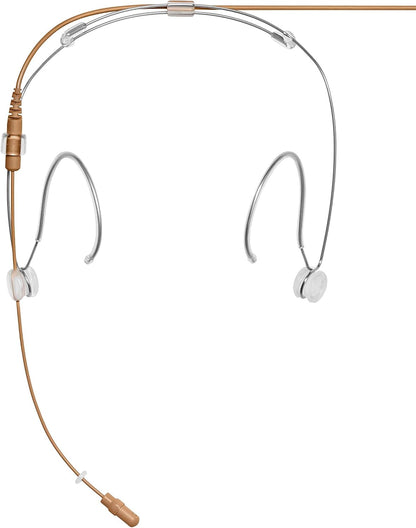 Shure DuraPlex Omnidirectional Headset Microphone, LEMO Connector, Cocoa (DH5C/O-LM3)