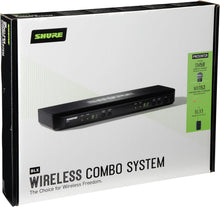 Shure BLX1288/MX153 Dual-Channel Wireless Performance System, J11 Band (596–620 MHz) – BLX88 Receiver, SM58 Handheld & MX153 Earset – Up to 14 Hr Battery, 300 ft Range