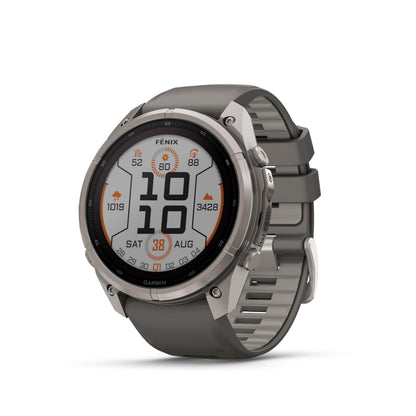 Garmin fēnix® 9 Pro Solar, Titanium, 47mm, Graphite/Black