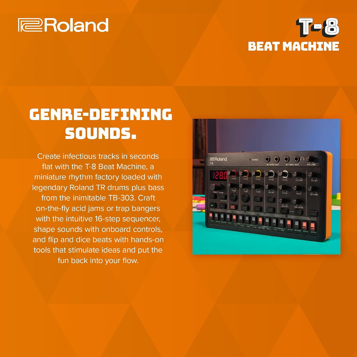 Roland AIRA Compact T-8 Beat Machine
