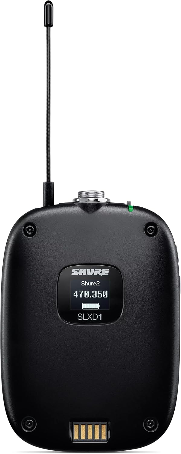 Shure SLXD124/85M Wireless Handheld and Lavalier Microphone Combo System - J52 Band