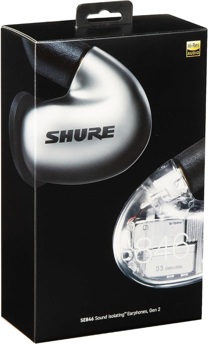 Shure SE846 PRO Gen 2 Sound Isolating Wired Earbuds - Gray