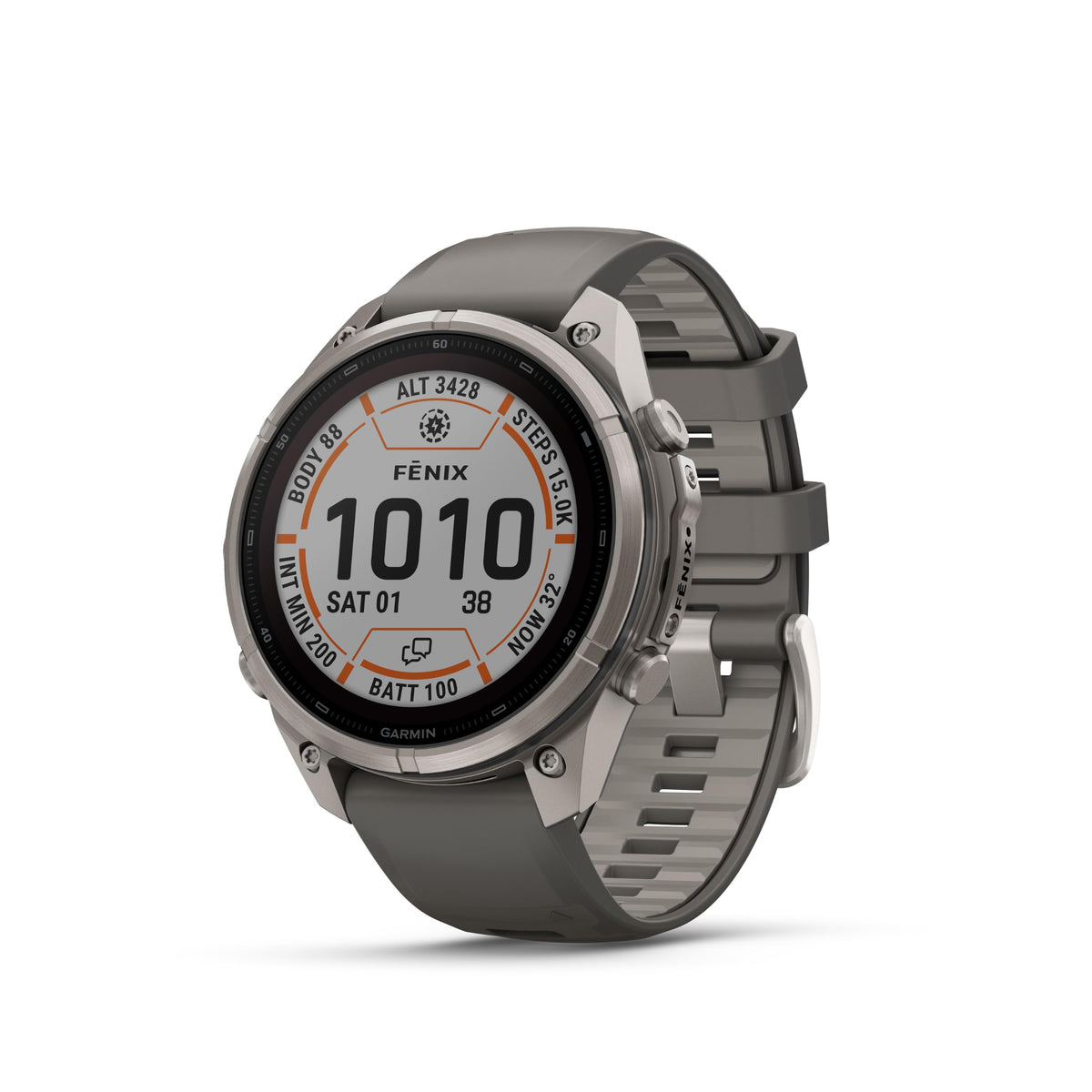 Garmin fēnix® 9 Pro, inReach®, Titanium, 47mm, Graphite/Black