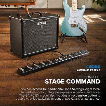 BOSS Katana-50 EX Gen 3 Guitar Amplifier Compact 50-Watt Combo Amp