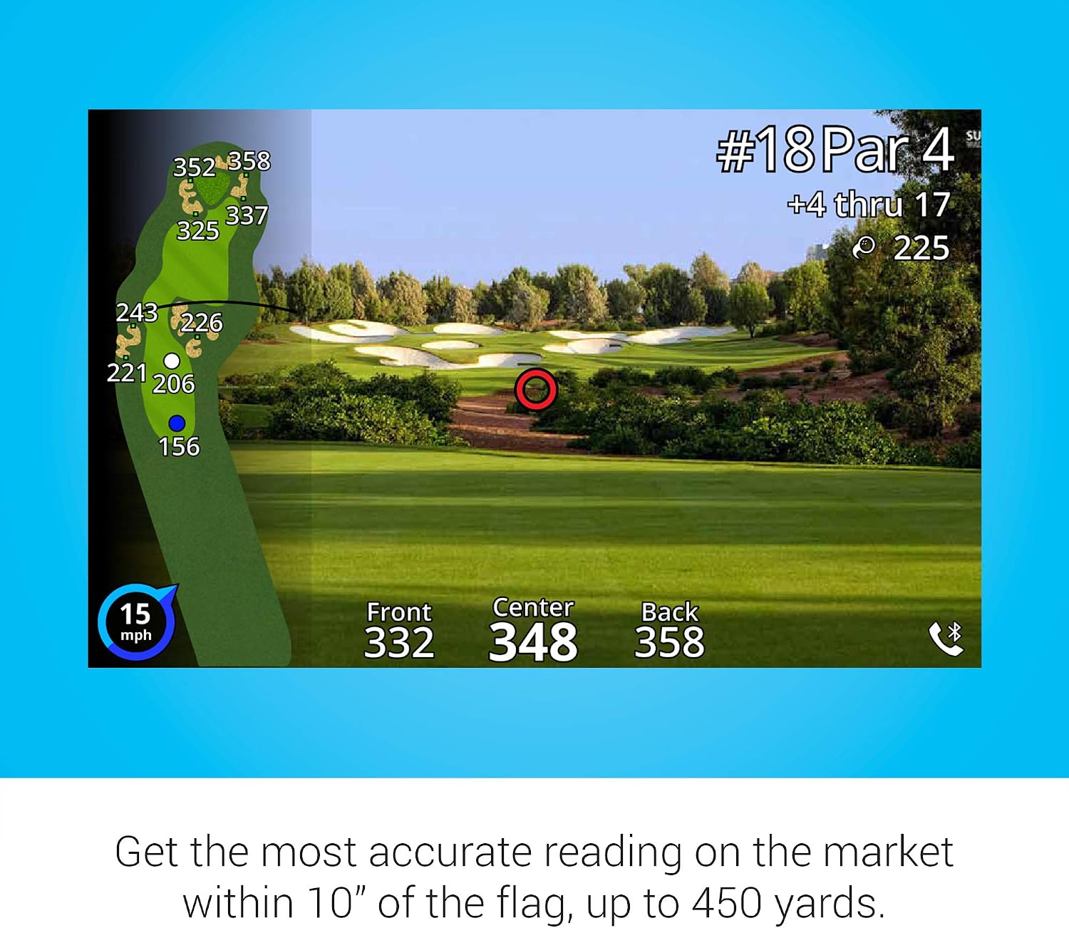 Garmin Approach Z82, Golf GPS Laser Range Finder, Accuracy Within 10” of The Flag, 2-D Course Overlays | Accuracy Within 10 ” of The Flag, 2-D Course Overlays