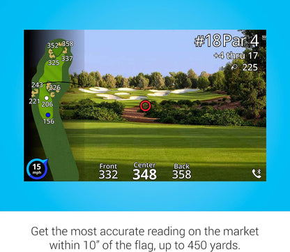 Garmin Approach Z82, Golf GPS Laser Range Finder, Accuracy Within 10” of The Flag, 2-D Course Overlays | Accuracy Within 10 ” of The Flag, 2-D Course Overlays