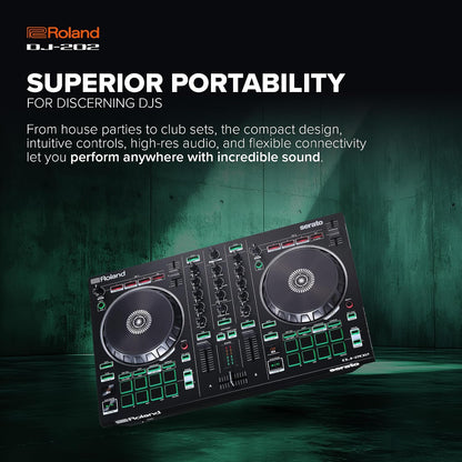 Roland DJ-202 Compact DJ Controller