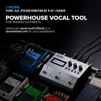 BOSS VE-500 Vocal Performer Multi-Effects Unit