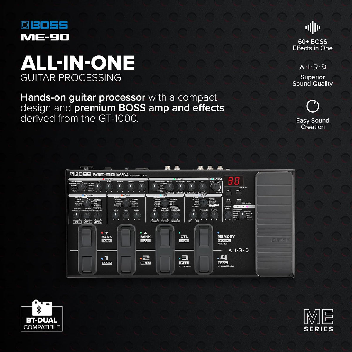 BOSS ME-90 Guitar Multi-Effects Guitar Processor