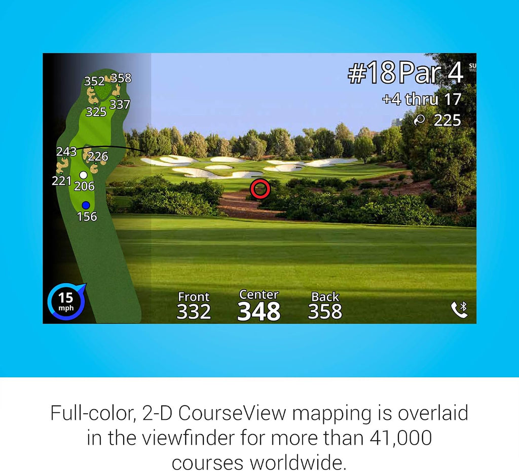 Garmin Approach Z82, Golf GPS Laser Range Finder, Accuracy Within 10” of The Flag, 2-D Course Overlays | Accuracy Within 10 ” of The Flag, 2-D Course Overlays
