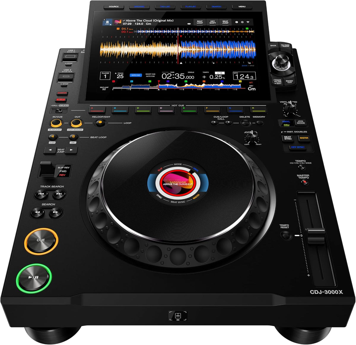 AlphaTheta CDJ-3000X Professional DJ Media Player