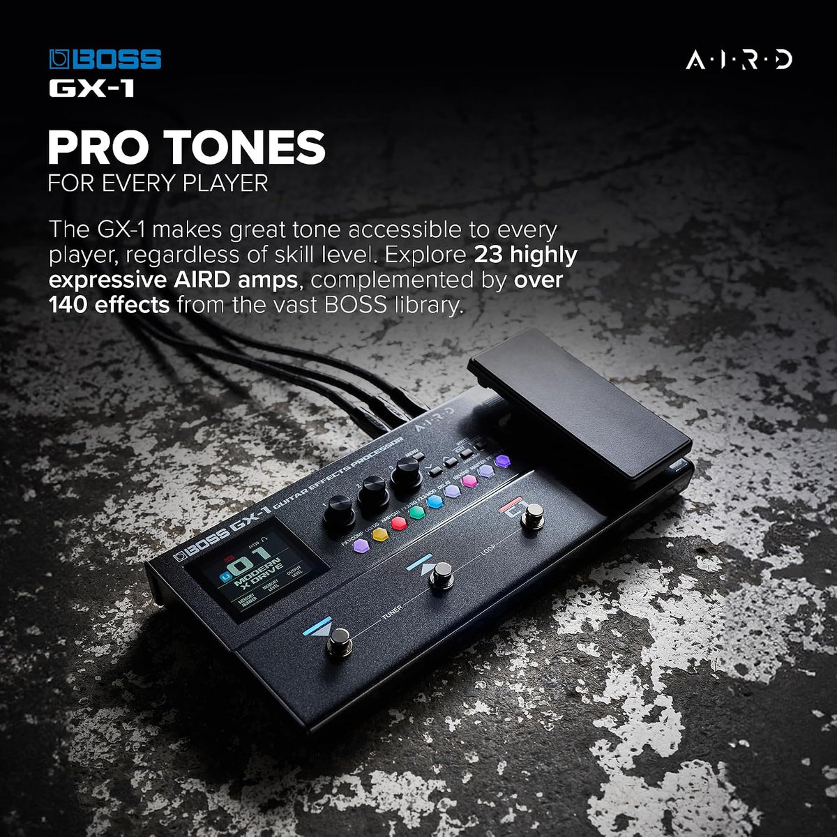 BOSS GX-1 Ultra-Portable Guitar Effects Processor