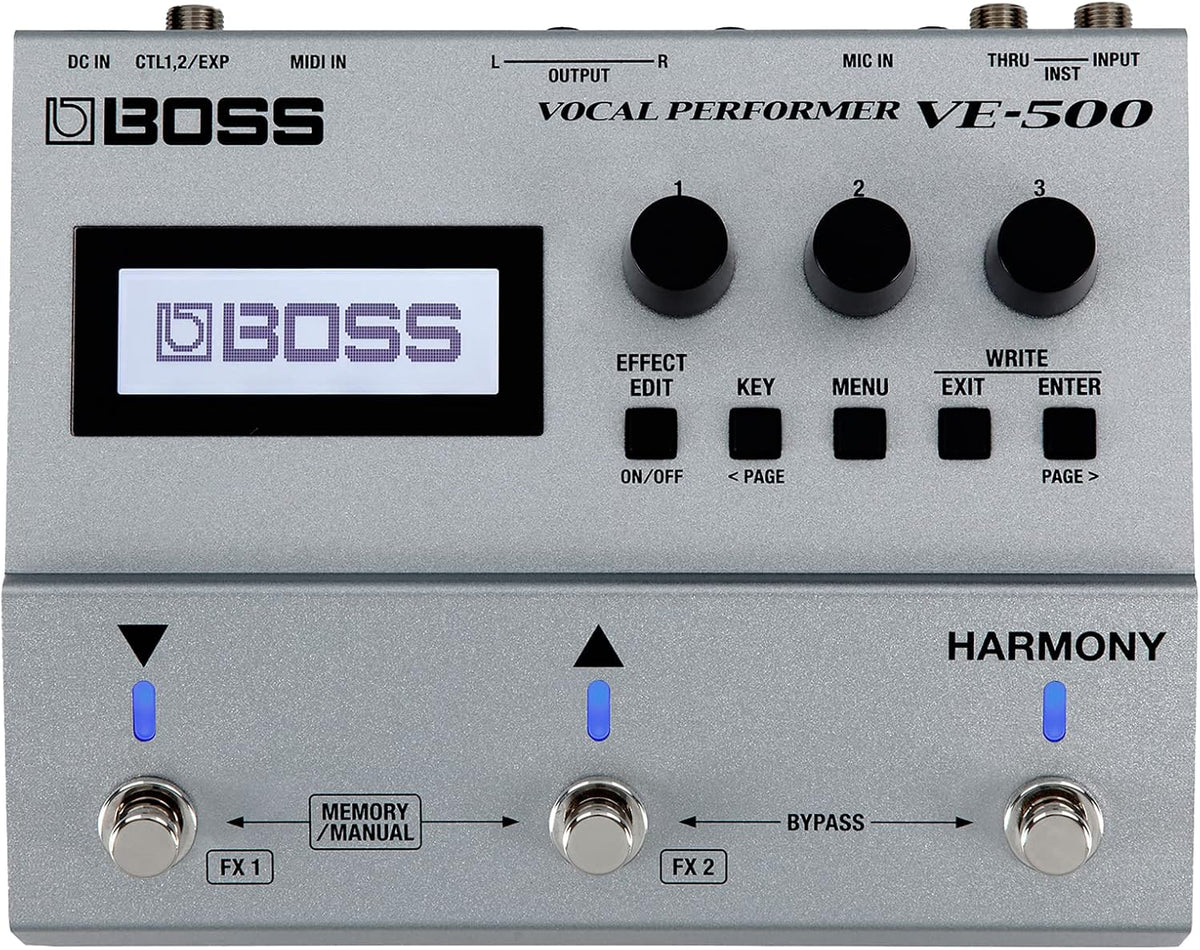 BOSS VE-500 Vocal Performer Multi-Effects Unit