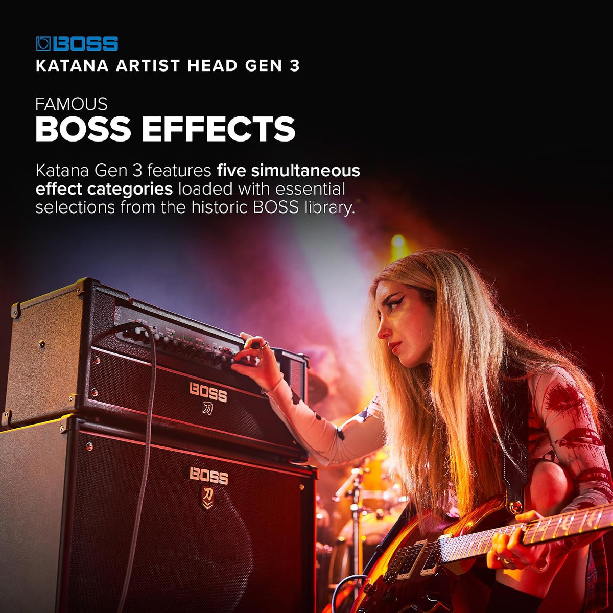 BOSS Katana Artist Head Gen 3 Guitar Amplifier