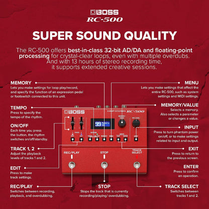 BOSS RC-500 Loop Station