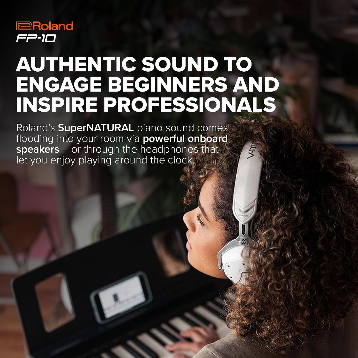 Roland FP-10 Compact 88-Note Digital Piano