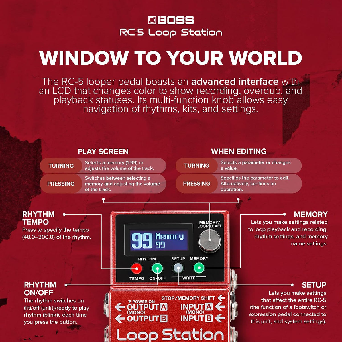 BOSS RC-5 Loop Station