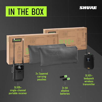 Shure SLXD15+/85M Portable Digital Wireless System - G57 Band