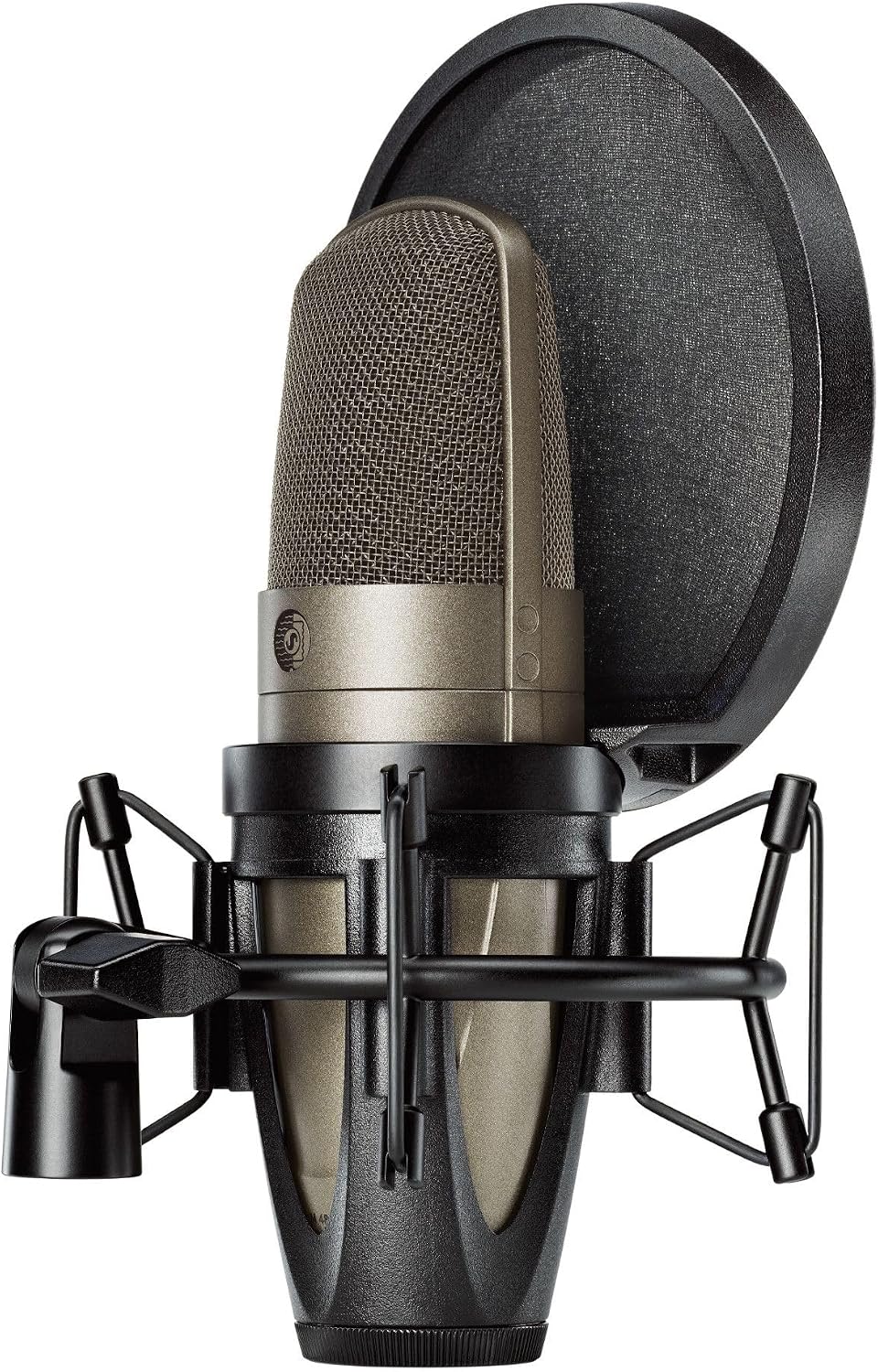 Shure KSM42 Cardioid Condenser Microphone - Large Dual-Diaphragm Side-Address Mic for World Class Vocals, with Prethos Advanced Preamplifier Technology, Ultra-Wide Dynamic Range & Internal Shock Mount