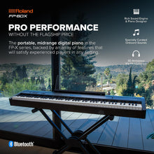 Roland FP-60X | Pro Performance 88-Note Digital Piano | Built-In Powerful Amplifier & Custom Stereo Speakers | Onboard Sound Customization | Curated Tones & FX | Bluetooth & MIDI Connectivity | Black