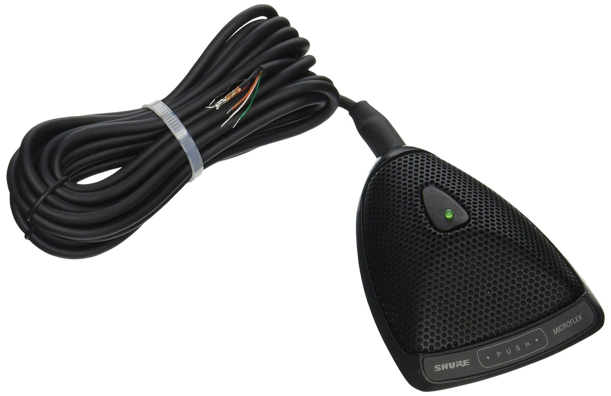 Shure MX392/C Condenser Microphone - Cardioid, Black