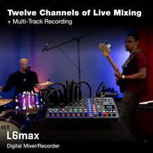 Zoom LiveTrak L6max Mixer/Recorder for Musicians & Podcasters