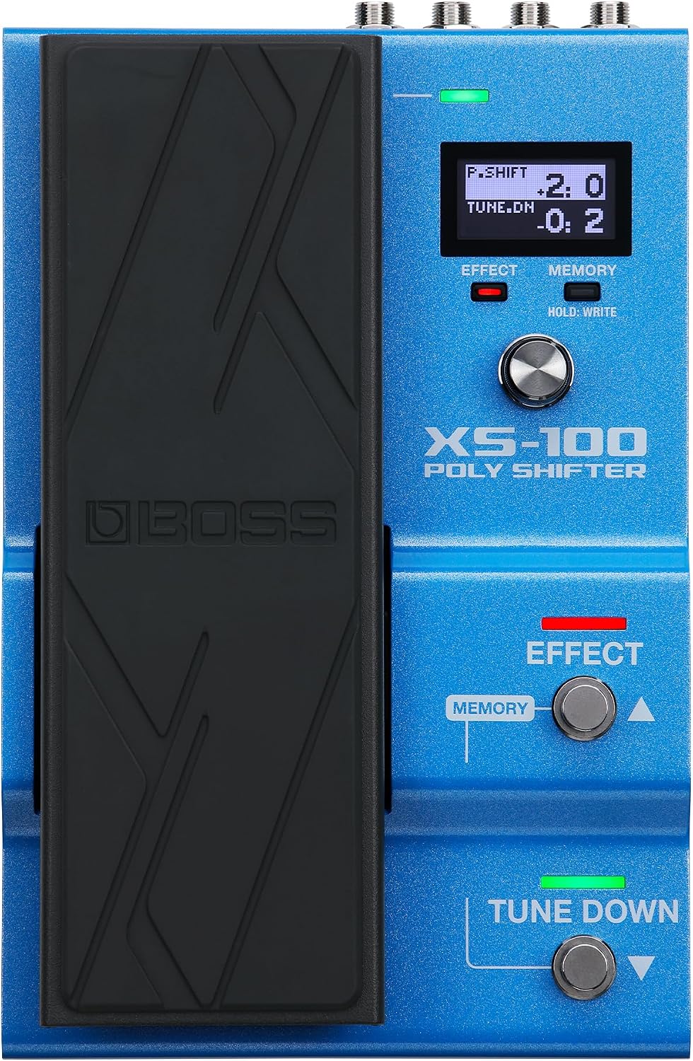 BOSS XS-100 Poly Shifter | Advanced Pitch Shifting Workstation | Class-Leading Sound | Total Pitch Control for Guitar/Bass Across 8 Octaves | Onboard Pedal & Display | 30 Memories for Saving Setups