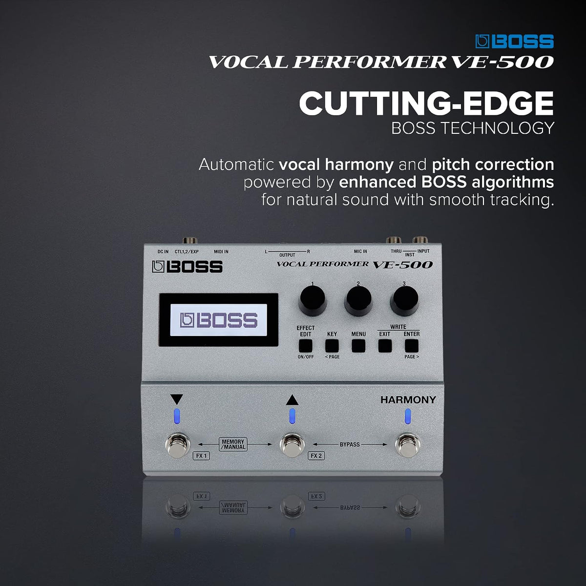 BOSS VE-500 Vocal Performer Multi-Effects Unit