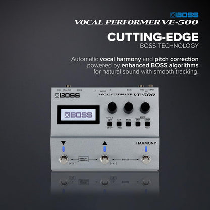 BOSS VE-500 Vocal Performer Multi-Effects Unit