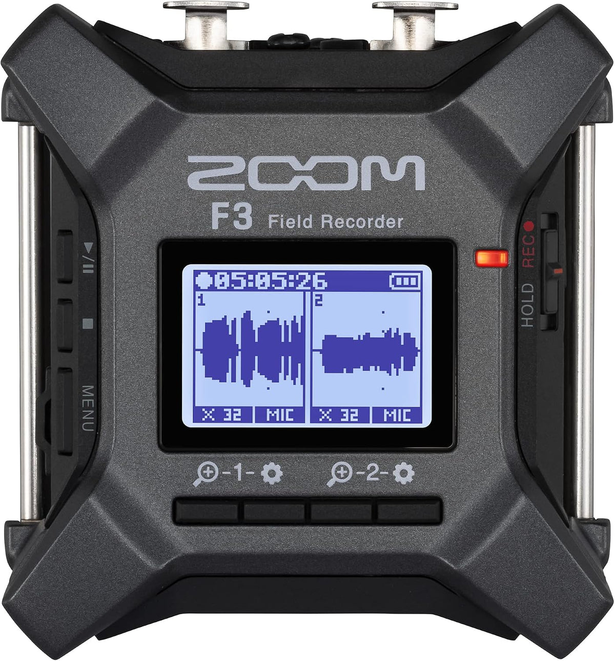 Zoom F3 Professional Field Recorder for Filmmakers & Musicians