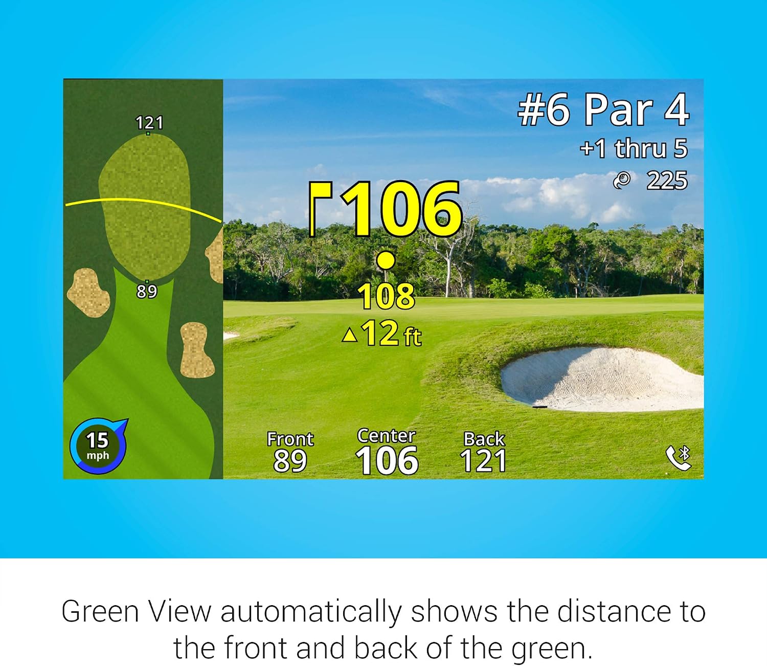 Garmin Approach Z82, Golf GPS Laser Range Finder, Accuracy Within 10” of The Flag, 2-D Course Overlays | Accuracy Within 10 ” of The Flag, 2-D Course Overlays