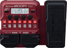 Zoom B1X Four Bass Multi-Effects with Expression Pedal & 70+ Effects