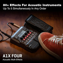Zoom A1X Four Acoustic Multi-Effects with Expression Pedal