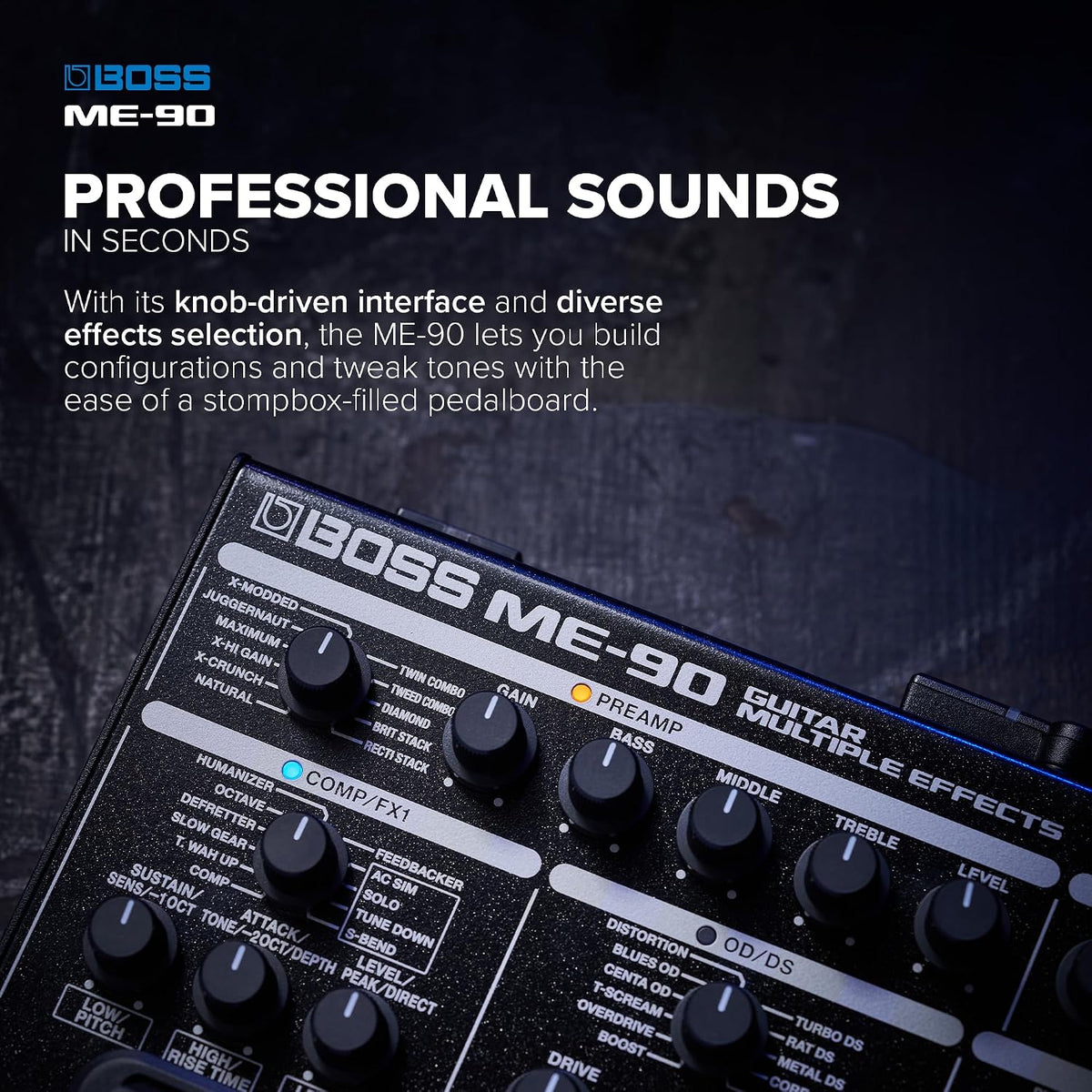 BOSS ME-90 Guitar Multi-Effects Guitar Processor