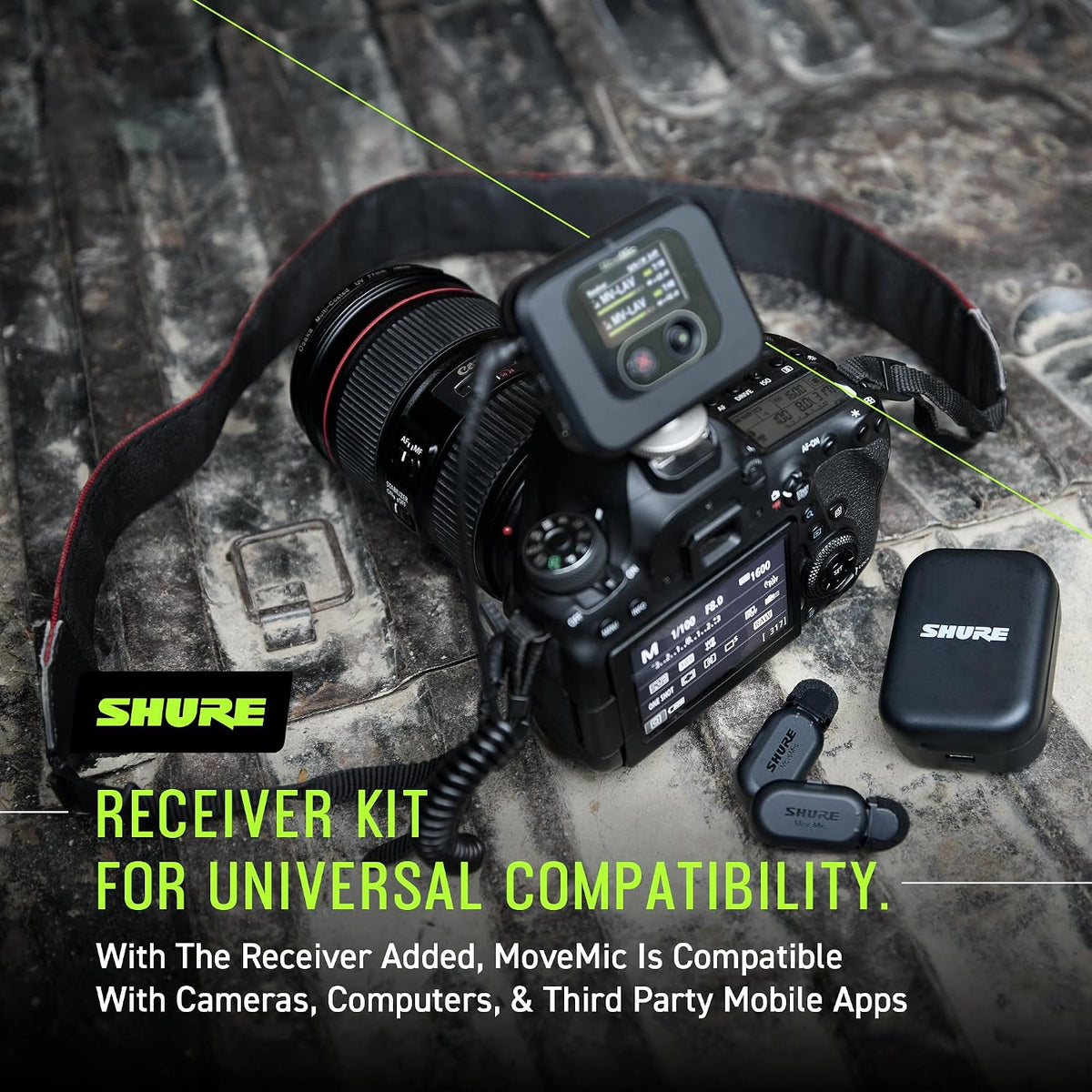 Shure MoveMic 2 Kit Wireless Lavalier Microphone System