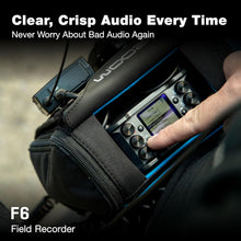 Zoom F6 Professional Field Recorder for Filmmakers & Musicians