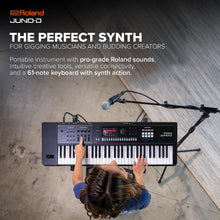 Roland JUNO-D6 Synthesizer, 61-Note Keyboard