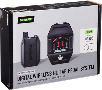 Shure GLXD16+ Digital Wireless Guitar Pedal System - Z3 Band
