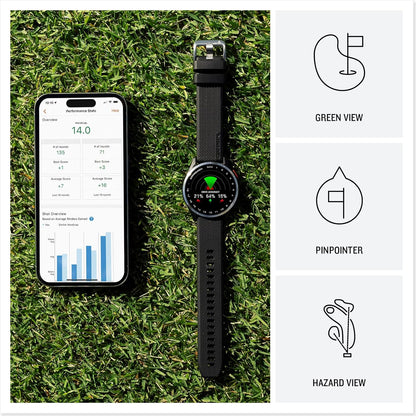 Garmin Approach® S44, Golf GPS Smartwatch, 43mm, Black