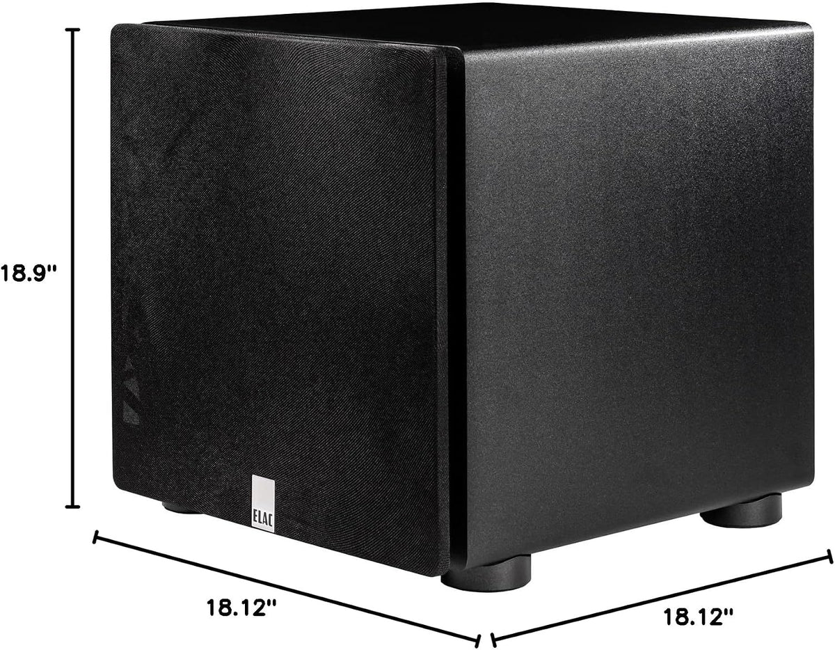 ELAC PS500 15 Inch Smart Subwoofer - Each (Black)