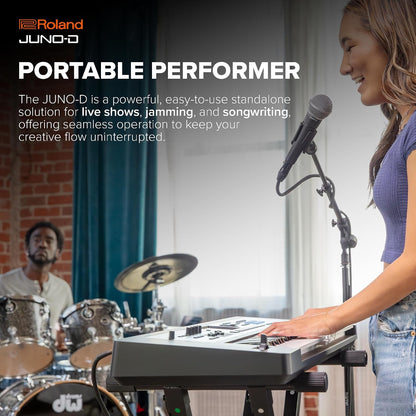 Roland JUNO-D6 Synthesizer, 61-Note Keyboard