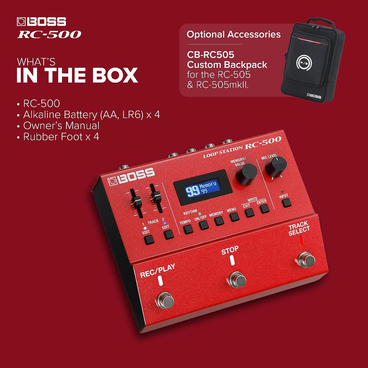 BOSS RC-500 Loop Station