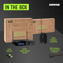 Shure SLXD14+/93 Digital Wireless Lavalier System - G57 Band