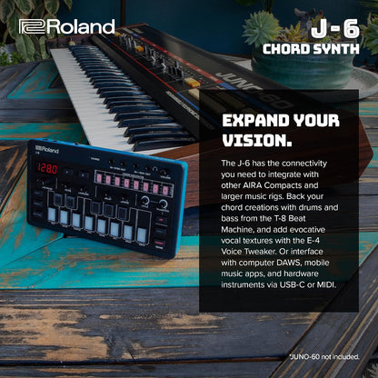 Roland AIRA Compact J-6 CHORD SYNTH Portable Song Creation Machine