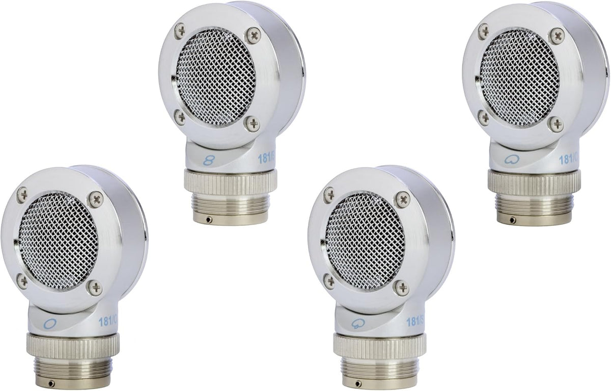 Shure BETA 181/KIT Ultra-Compact Small-Diaphragm Side-Address Versatile Condenser Microphone for Instruments with 4X Polar Pattern Capsules - Cardiod, Supercardioid, Omnidirectional and Bidirectional