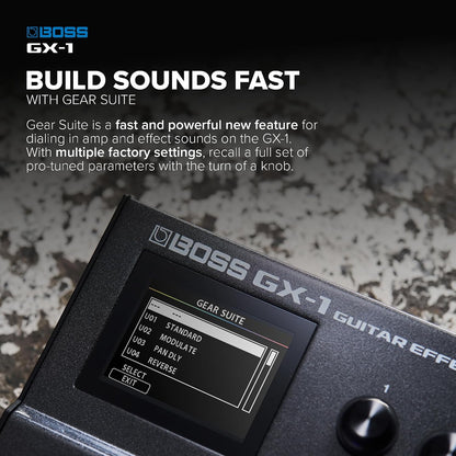 BOSS GX-1 Ultra-Portable Guitar Effects Processor