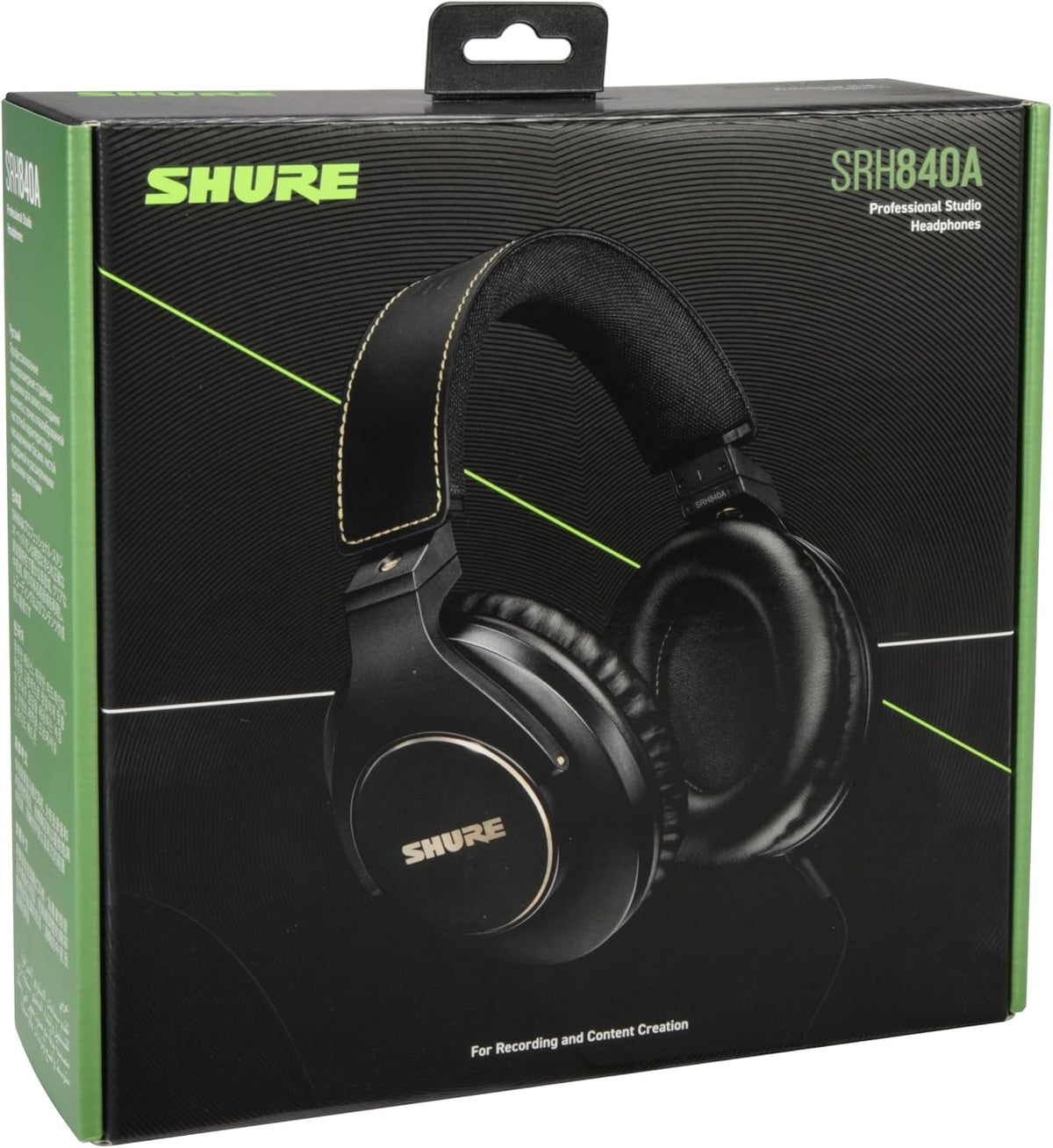Shure SRH840A Over-Ear Wired Studio Monitoring Headphones